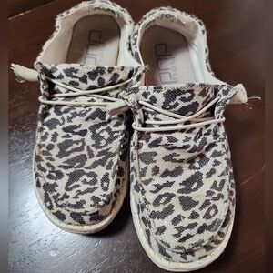 Hey Dude Wendy Cheetah Print Shoes